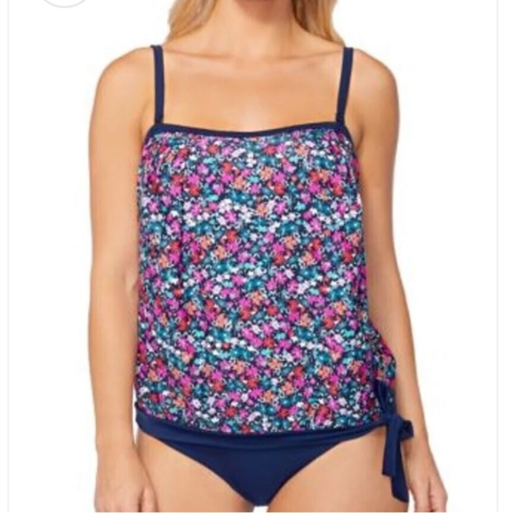 Island Escape Coral Gables Convertible Tankini Top